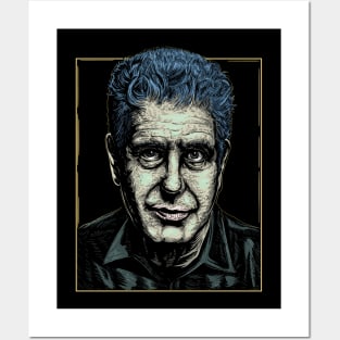 Anthony Bourdain Posters and Art